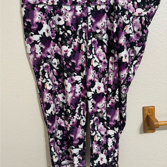 Livi Active Floral Print Leggings Workout - Picture 1 of 2